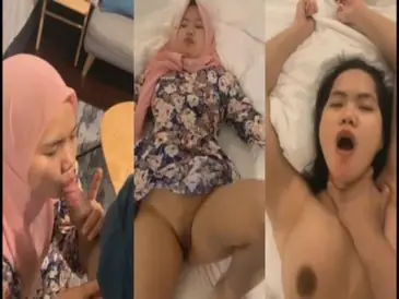 Hijab Pink Meki Sempit Kesakitan Nagih